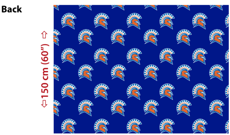 Seven Lakes Spartans Deluxe Blanket