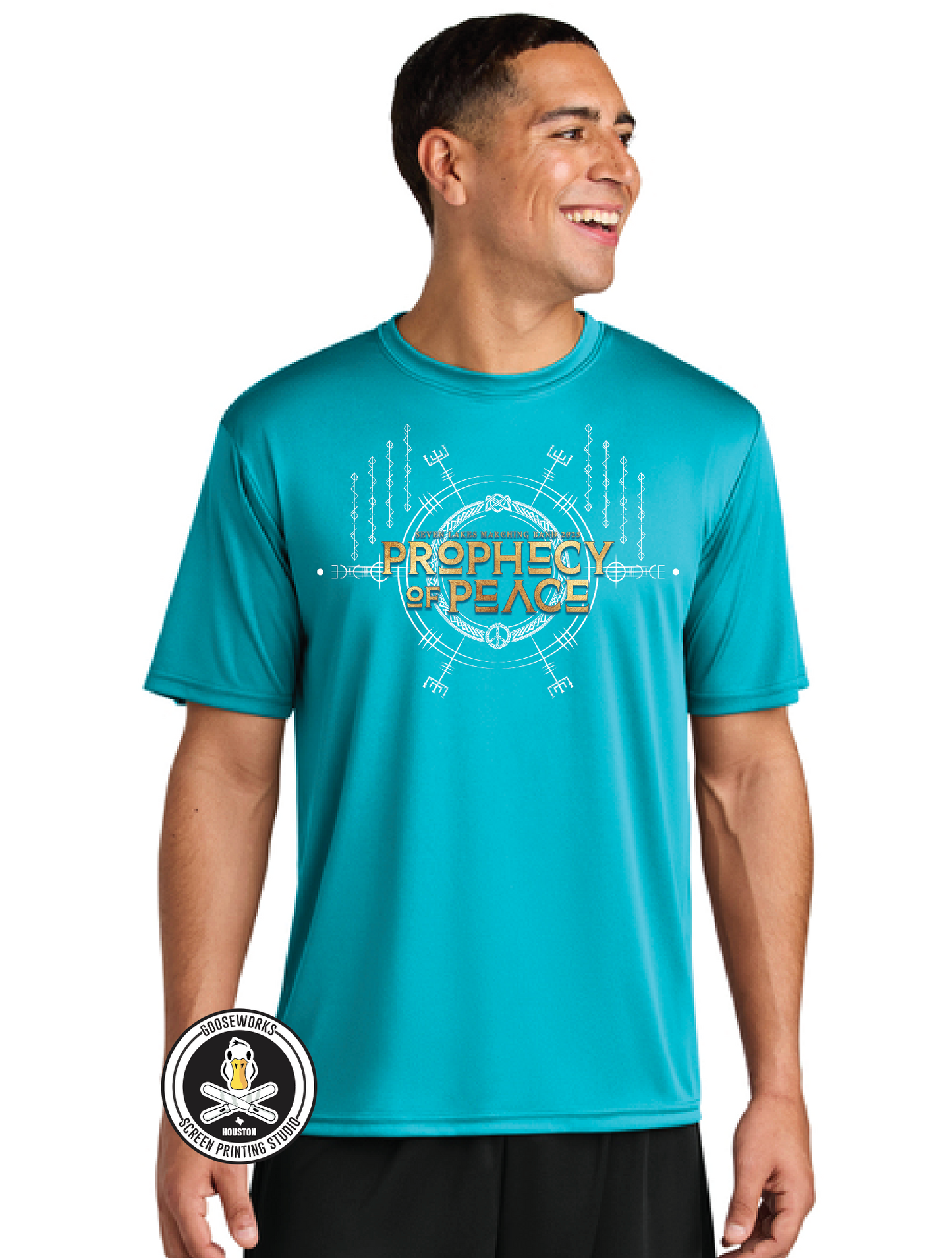 Show Shirt 2025 – Prophecy of Peace – Seven Lakes High School Band
