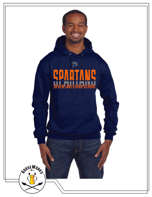 Spartan SLHS Navy Hoodie
