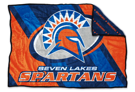Seven Lakes Spartans Deluxe Blanket
