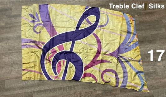 Treble Clef Silks